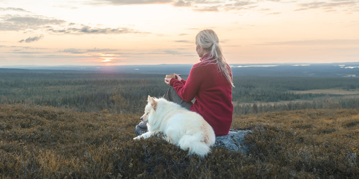 Ruskovilla karpalo naisten villafleecetakki