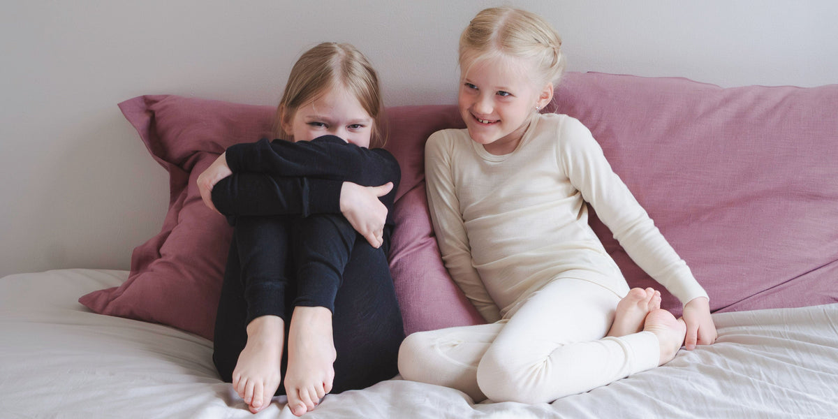 Lasten silkkivillakerrastot