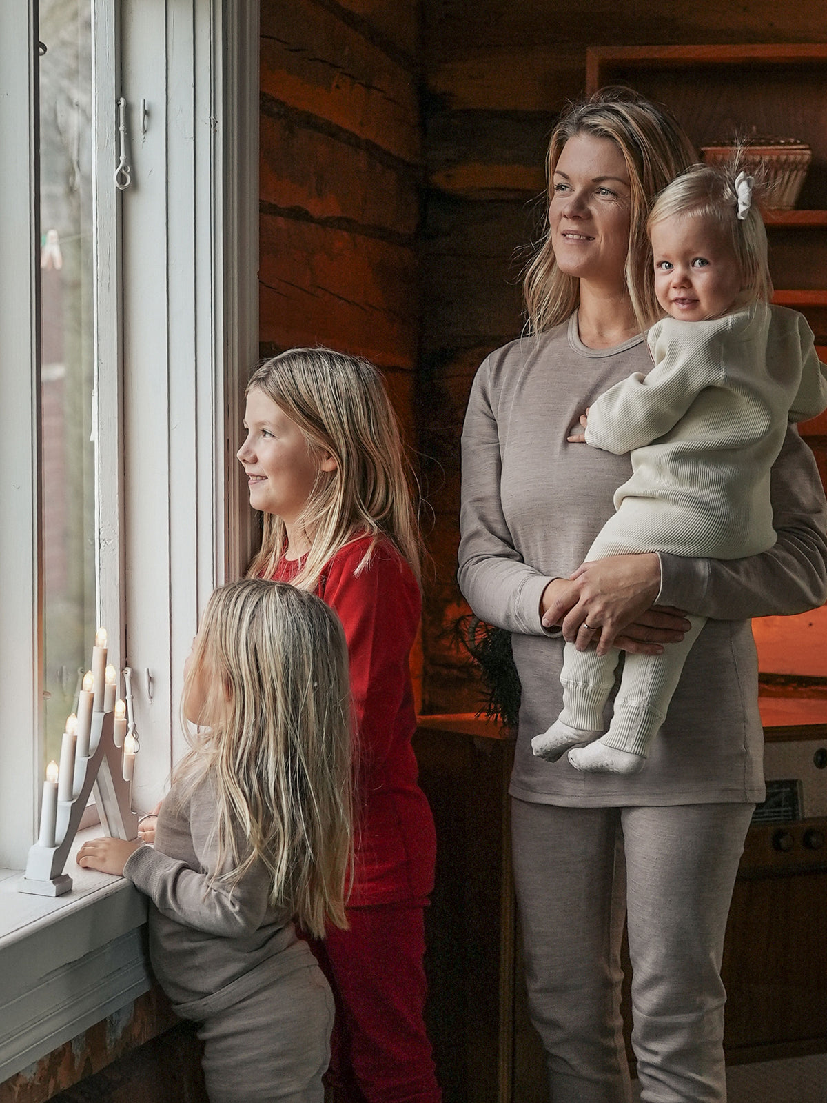 Koko perheen merinovillakerrastot, Ruskovilla